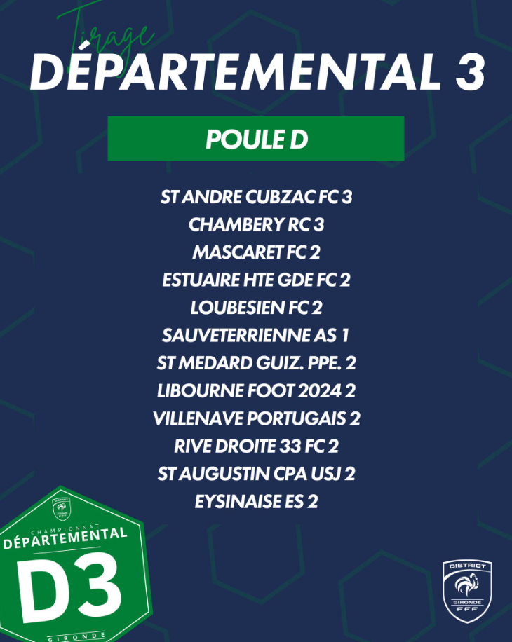 POULE SENIORS B