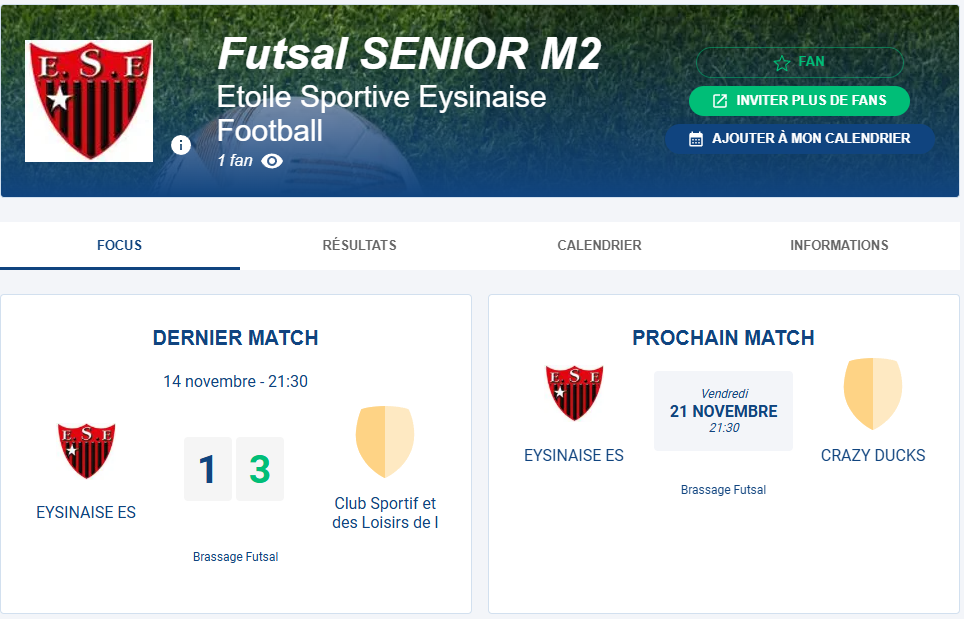 SENIORS 2 FUTSAL pour une première victoire