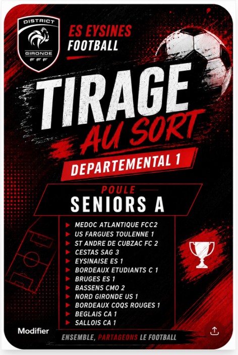 POULE SENIORS A 2026/2027