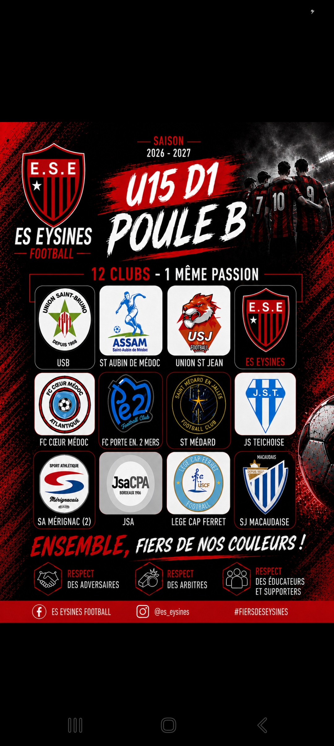 Poule U15 A