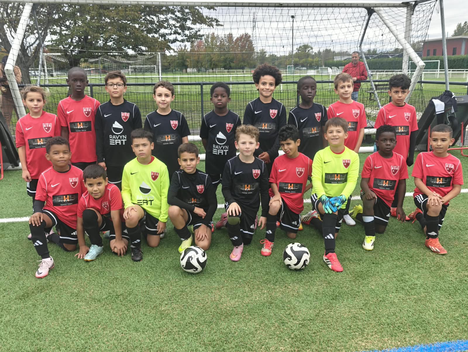 PREMIERS MATCHS À 8 POUR NOS U9 !